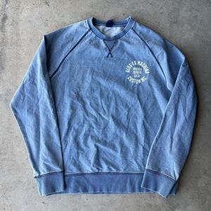 Deus Ex Machina Sweatshirt Crewneck True Indigo Sweater Blue Mens XL